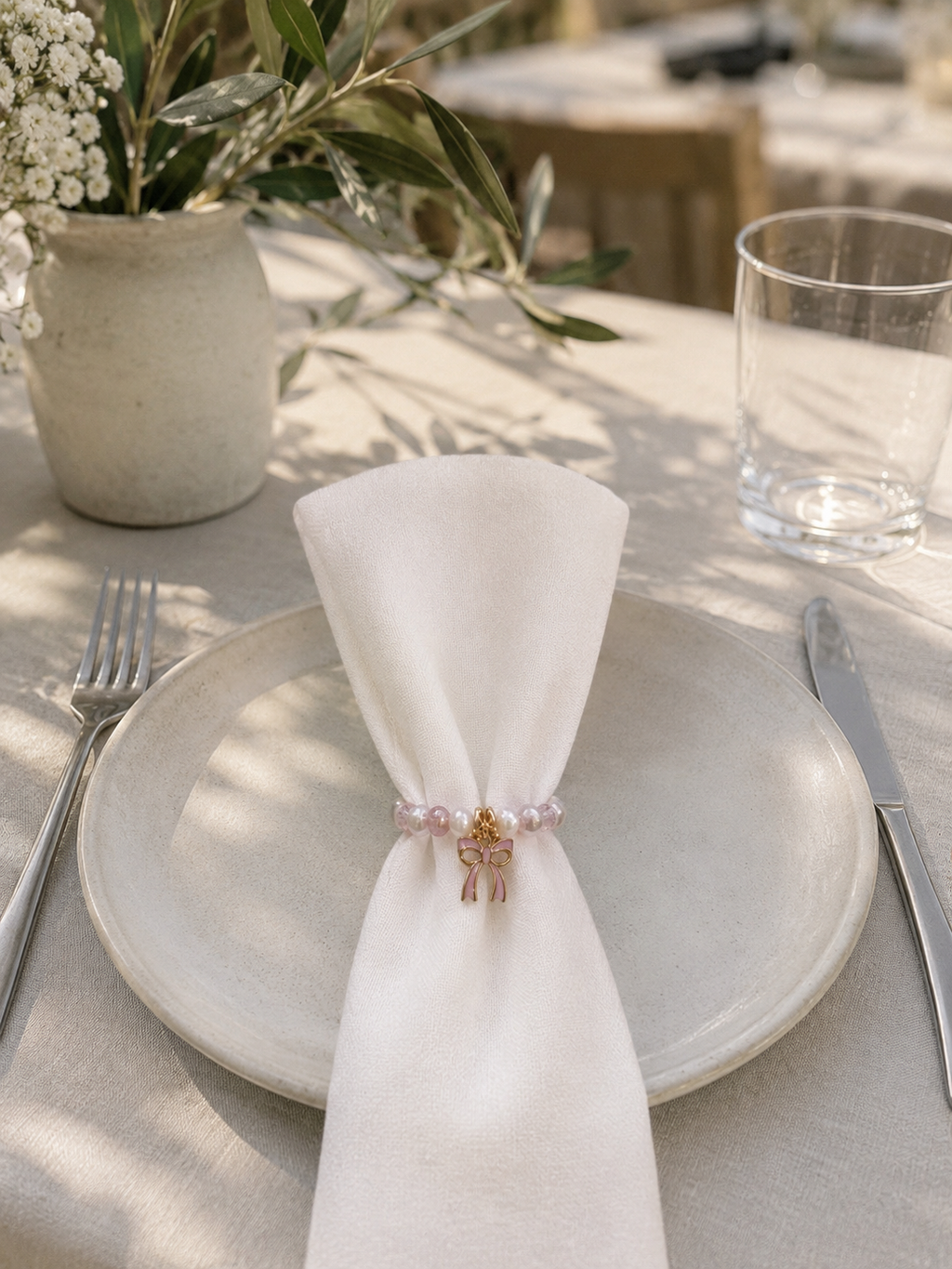 Wedding Bells Napkin Rings  🤍 set of 10