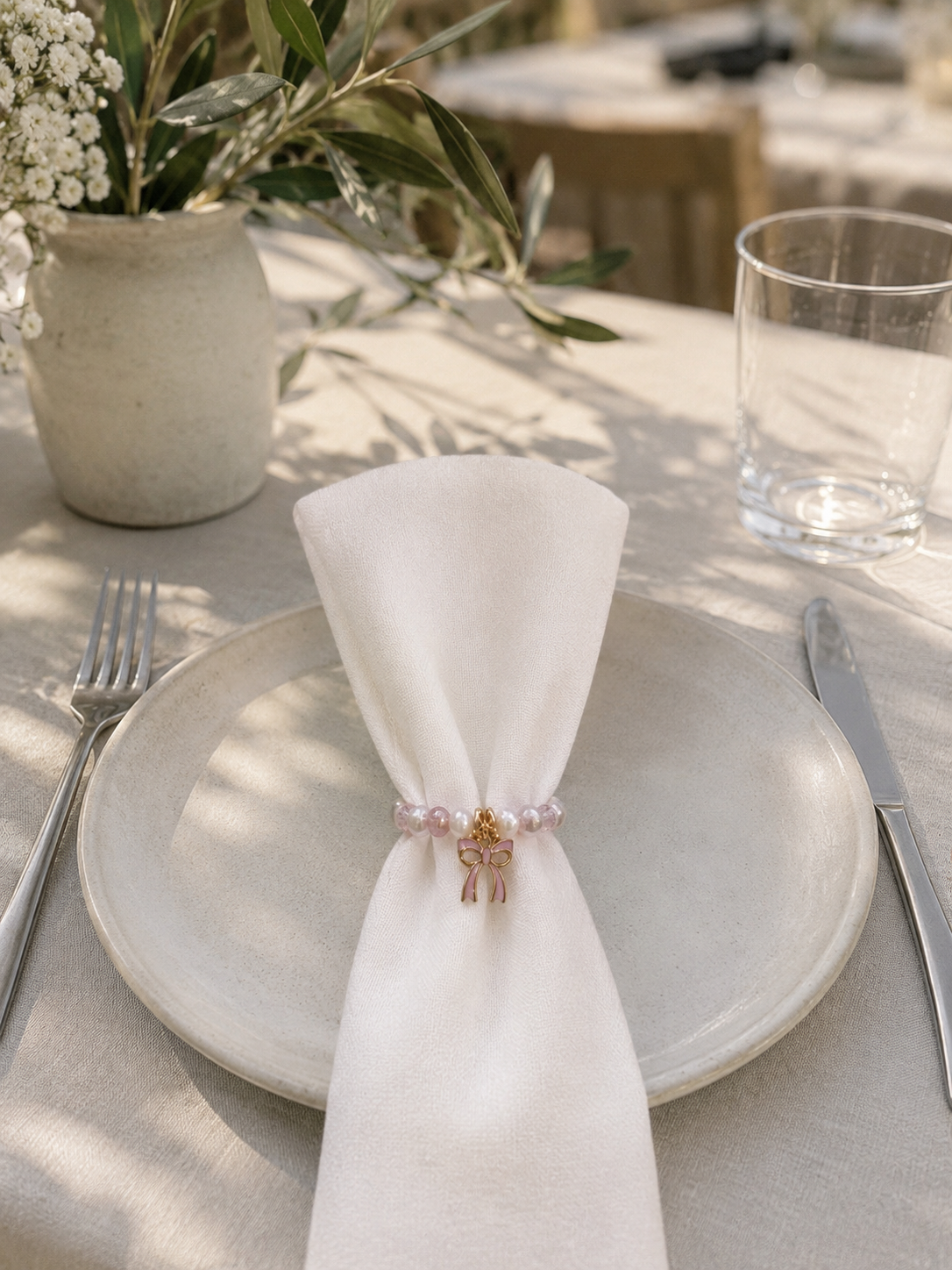 Wedding Bells Napkin Rings  🤍 set of 10