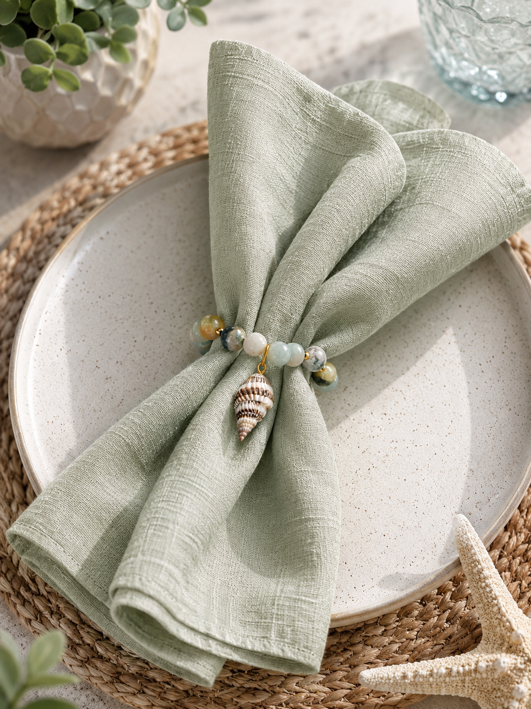 Seaside Napkin Rings