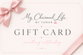 My Charmed Life gift card handmade wine glass charms napkin rings Israel